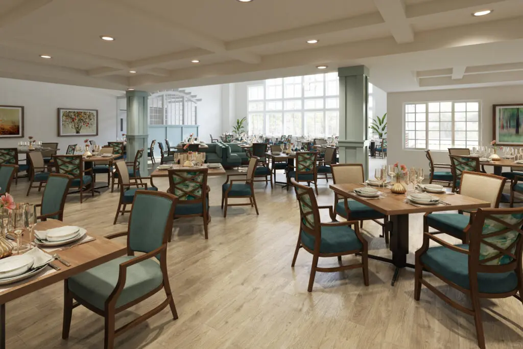 Charter Senior Living of Brookfield Dining Room