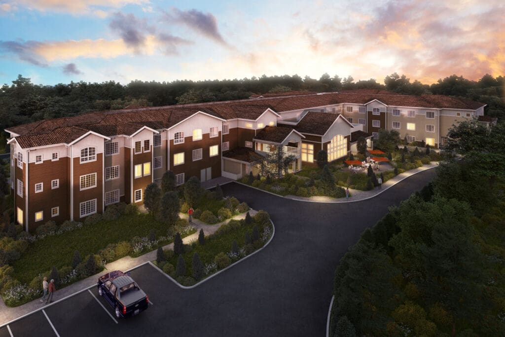 Exterior of Charter Senior Living of Brookfield