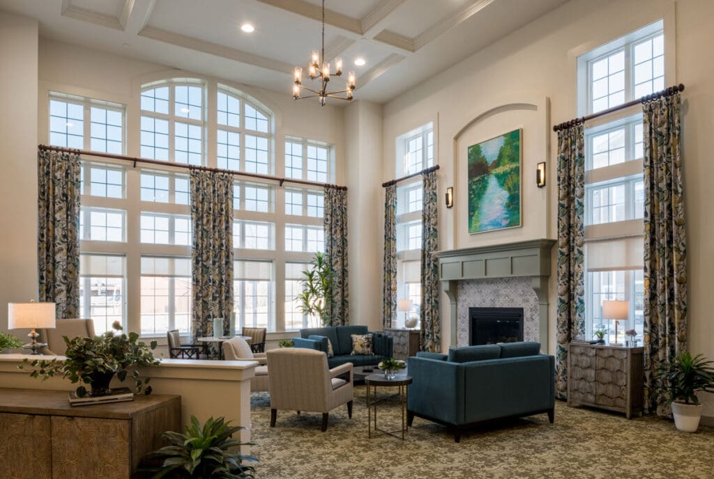 Hearth Room at Charter Senior Living of Brookfield