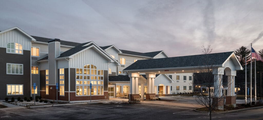 Building Exterior at Charter Senior Living of Brookfield