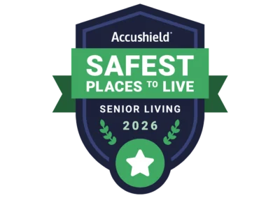 Charter Senior Living of Brookfield Recognized as Safest Places to Live™ for 2026